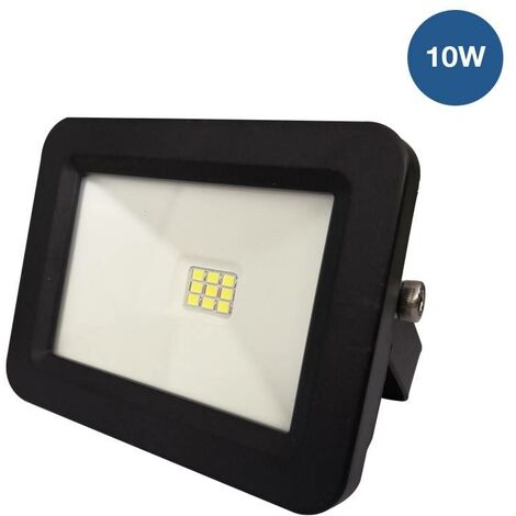 Proyector de led 10w luz fría aluminio exterior 900lm