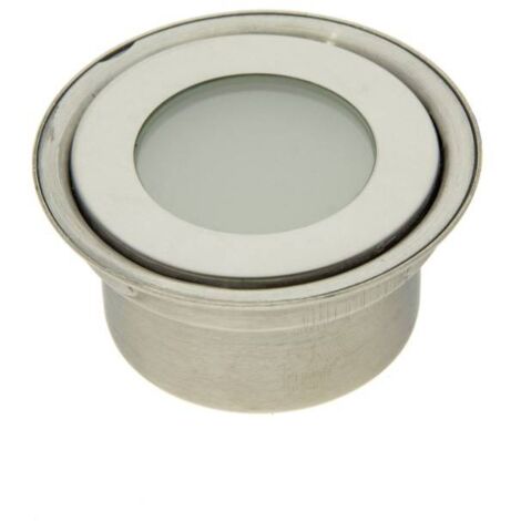Baliza LED Empotrable En Suelo 0,5W - 12V DC - IP67 - Ø60mm