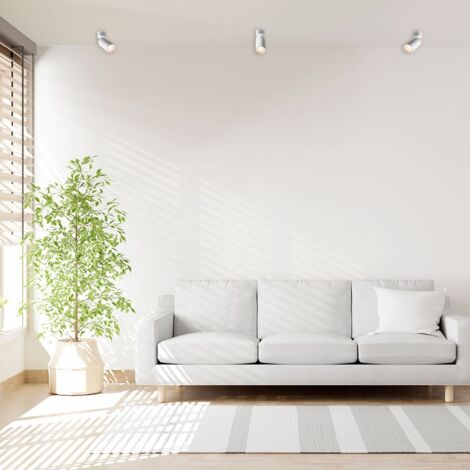 Aplique De Pared Y Techo "TUB" - GU10 - Orientable 360º - Blanco
