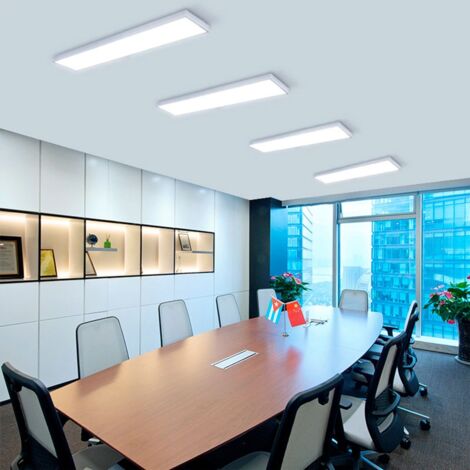 Panel LED Slim De Superficie 120X30 Cm - Driver Philips - 44W - - Blanco Frío