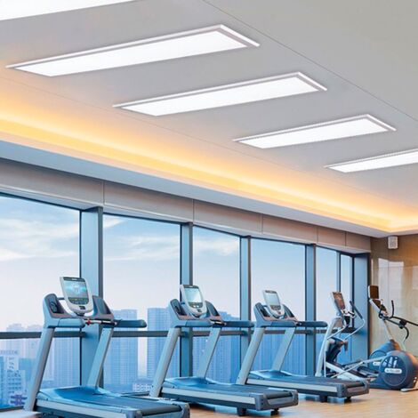 Panel LED Slim De Superficie 120X30 Cm - Driver Philips - 44W - - Blanco Frío
