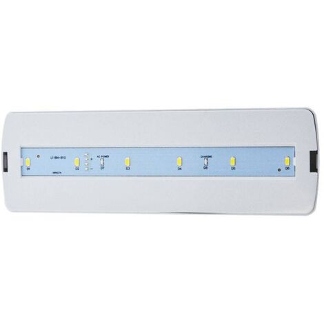 Luz De Emergencia AUTOTEST 3W - 250lm - 3 H De Autonomía