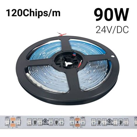 Tira LED 24V DC - 18W/m - Colores - 10mm - IP20 - Rollo 5 Metros