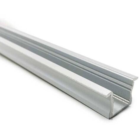 Perfil de aluminio blanco para tira LED 23x15mm (2 metros)