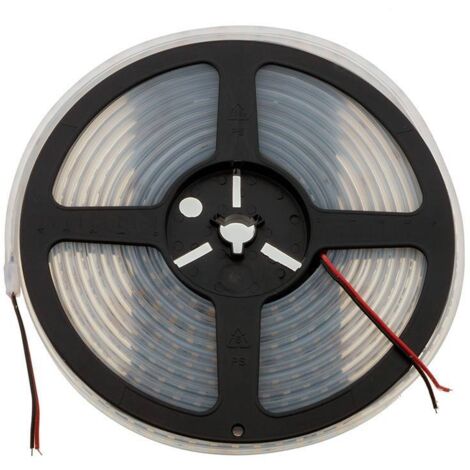 Tira LED 24V DC - Monocolor - 18W/m - 12mm - IP67 - 5 Metros -