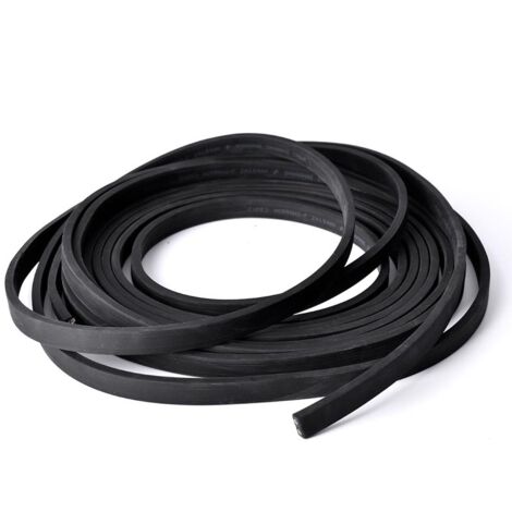 Portalámparas E27 para guirnalda con cable plano negro