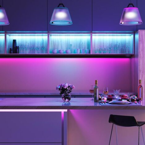 Tira LED Estanca RGBWW 19W/m 24V 60CH/M IP67