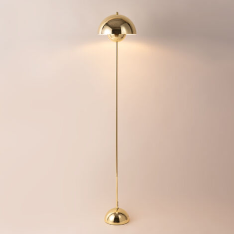 Lámpara De Pie Diseño Vintage "Mia" - E27 - Dorado