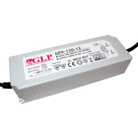 Transformador LED SELV 50W 220V 12V/DC 4.17A Estanco