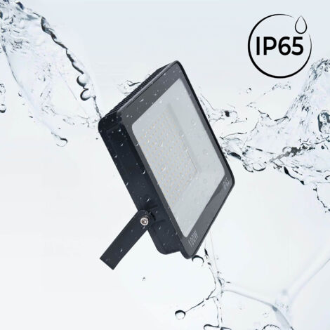 Pack De 2 Proyectores LED Exterior 100W - 95lm/W - IP65 - Blanco Frío