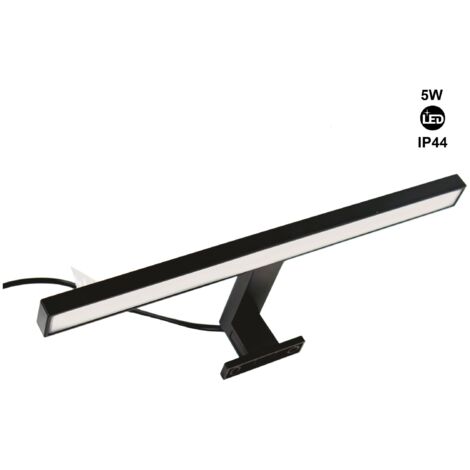Aplique Espejo Baño LED - 30cm - 5W Fijación En Espejo Y - Blanco Neutro