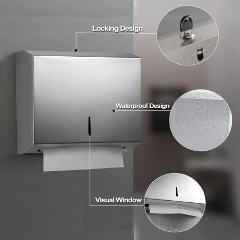 Soporte De Papel Higiénico Para Montaje En Pared