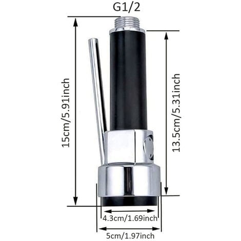 Aireador Grifo Cocina con 2 Modos Rociador para Grifo de Fregadero Boquilla  para Grifo Universal G1/