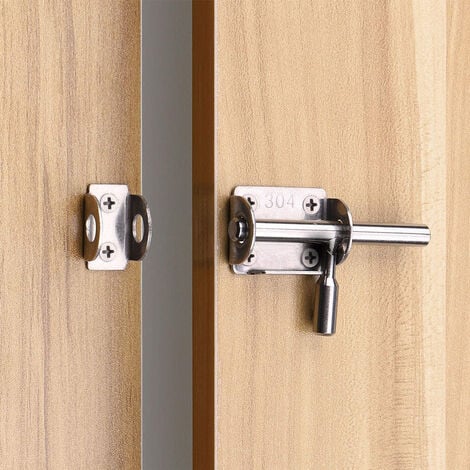 Pestillo de puerta de granero – Pestillo de puerta de cobertizo – Pestillos  y pestillos de puerta corrediza de granero – Cerradura de puerta de