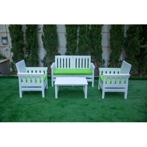 Salottino da giardino MOD. TOP Set White