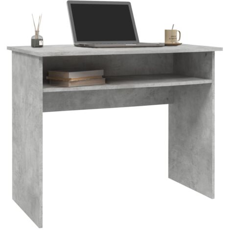 Bureau Blanc 90x50x74 Cm Bois D'ingénierie