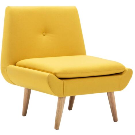 Fauteuil Bas Sans Accoudoirs En Tissu Vert Jungle - Style Rétro/modern, Rembourrage épais, Charge 120 Kg