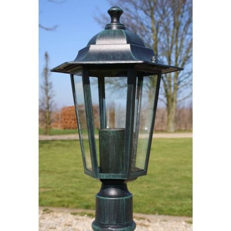 Lampe de poteau de jardin Lampe de colonne vintage Lampe de poteau