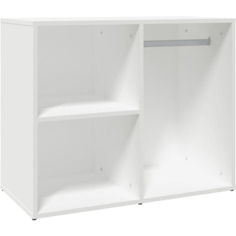 Armoire de dressing Blanc 80x40x65 cm Bois d'ingénierie