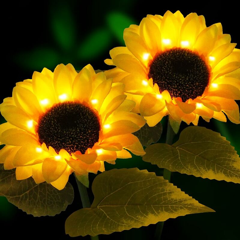 LED-Solarspieß Sonnenblumen 2er-Set kaufen