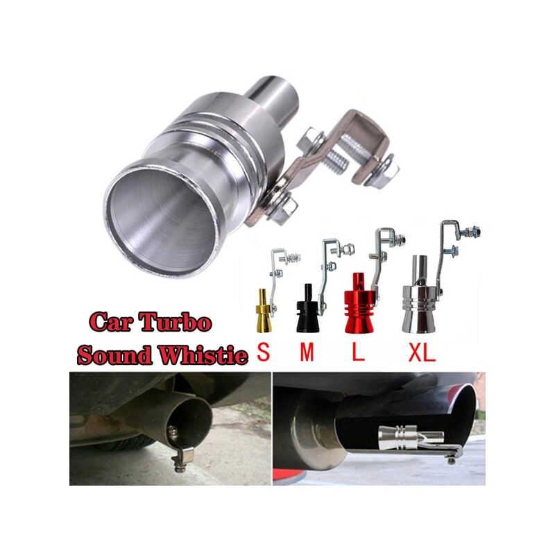 Turbo Sound Simulator Whistle, Exhaust Whistle Schalldämpfer, Car
