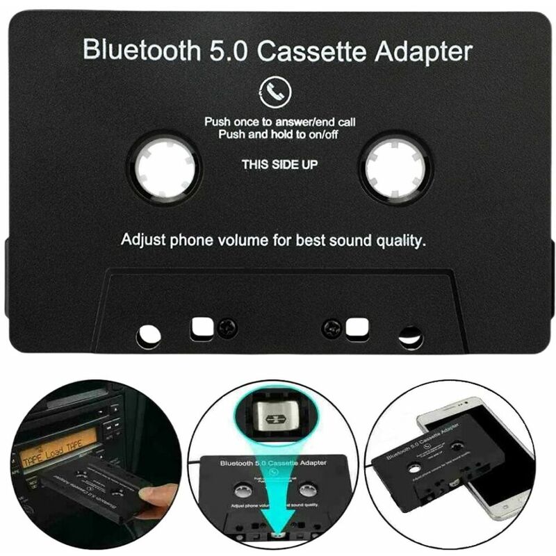Kassetten Adapter für Autoradio, Auto empfänger Bluetooth 5.0