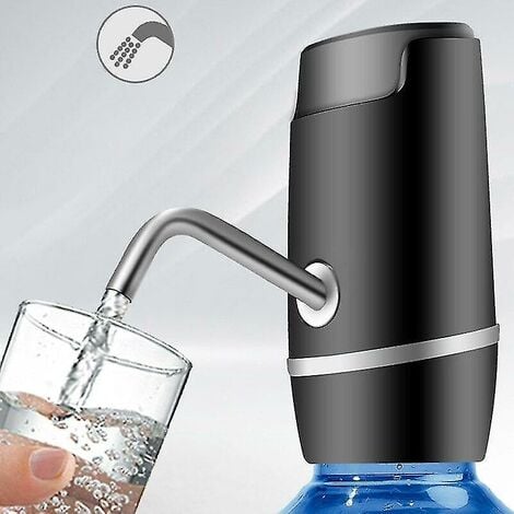 Wasserflaschenpumpe, 5 Gallonen tragbare elektrische Trinkwasserpumpe USB -Ladewasserflaschenpumpen