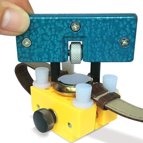 1 Schraubenschlüssel Hochwertiger Uhrenrückseiten-Gehäuseöffner,  Schraubenschlüssel, Abdeckungsentferner, Reparatur-Werkzeugsatz