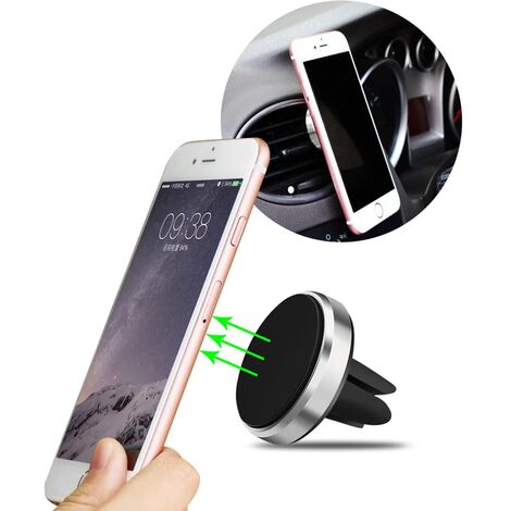 Leuchtende Auto-Magnet halterung 360 Grad drehbare Metall-Handy