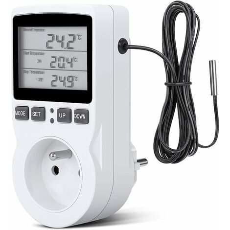 220 V Digitaler Temperaturregler, Thermostatbuchse, Heizung