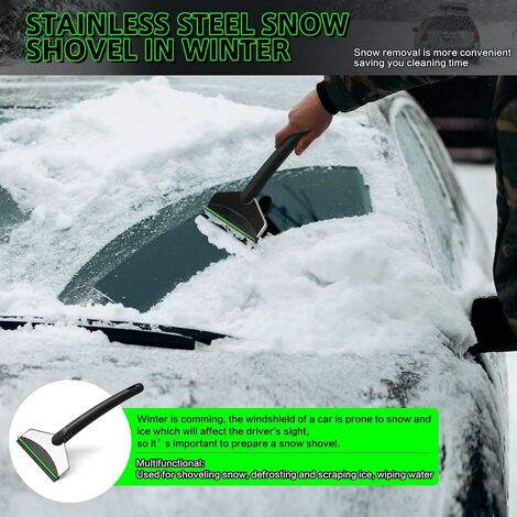 Eiskratzer für Auto Windschutzscheibe, Schneeschaufel, Auto