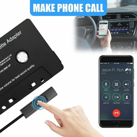 Konvertieren Sie Auto Anruf Telefon Kassette Adapter USB Aufladen  Bluetooth-kompatibel