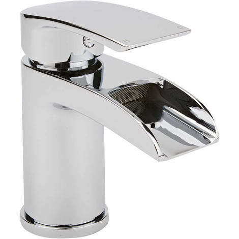 Grifo lavabo giratorio monomando CALGARY 38 negro mate