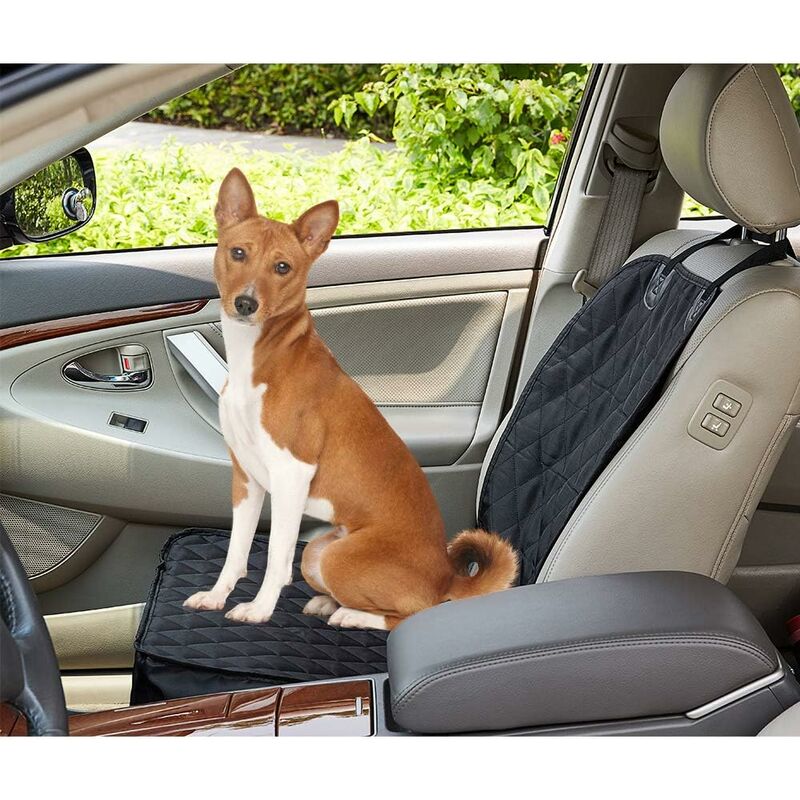 Protecteur de Siège de Voiture, Housse de Siège de Chien avec Ailes  Latérales, Housse de Siège pour Animal de Compagnie Arrière-Noir, Hamac  Convertible C 