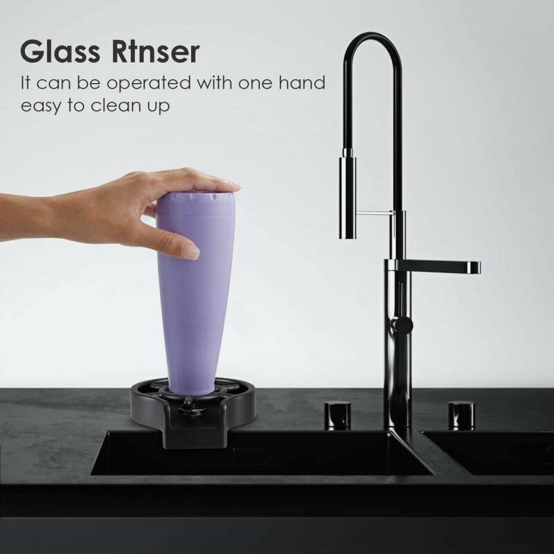 Glassrinser™ - Rince verre pour évier de cuisine – Nettoyage Zone