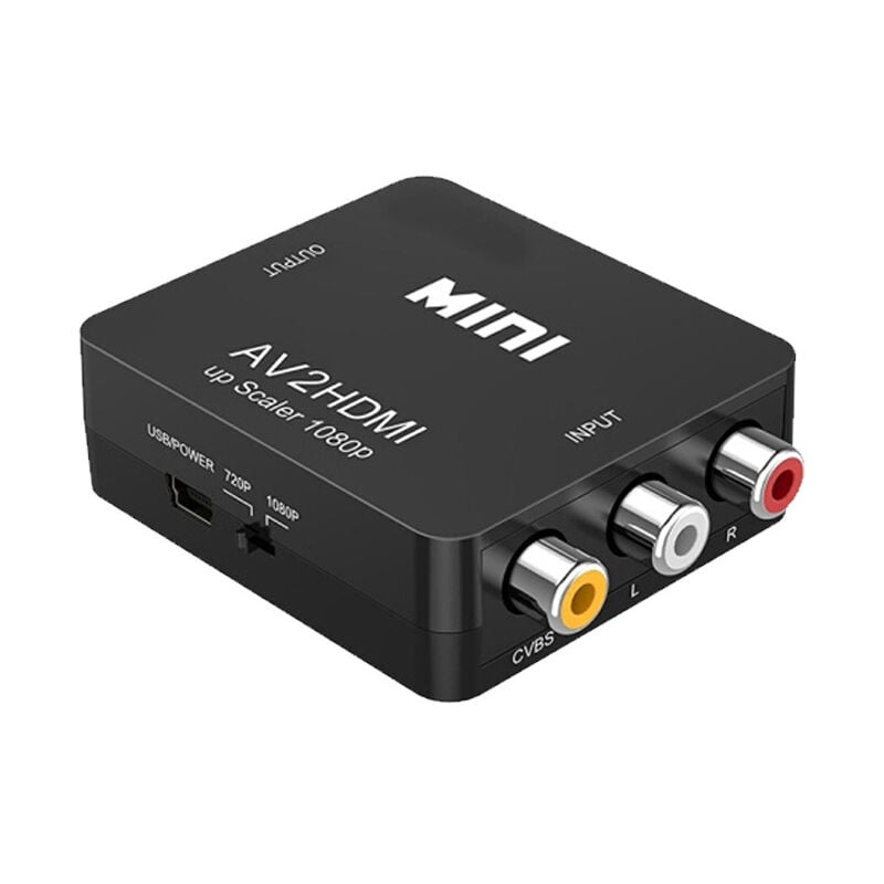HDMI vers Péritel Adaptateur convertisseur Pour vidéo TV DVD Blu Ray PS4 -  Connectique Audio / Vidéo - Achat & prix