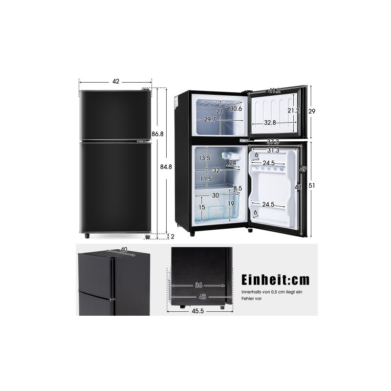 Réfrigérateur Armoire 161L Blanc RF190A++