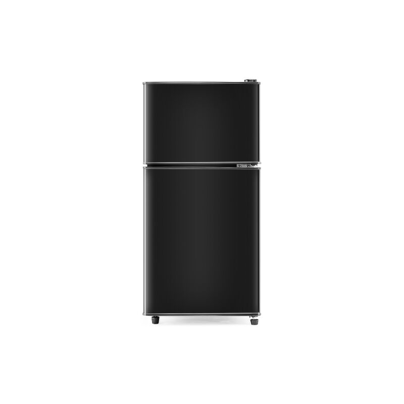 Refrigerateur congelateur en haut 60L (38L+22L) - Classe énergétique F -  Lumière LED - L47cm x H83.5cm - Noir - Achat / Vente réfrigérateur  classique Refrigerateur congelateur en haut 60L (38L+22L) 