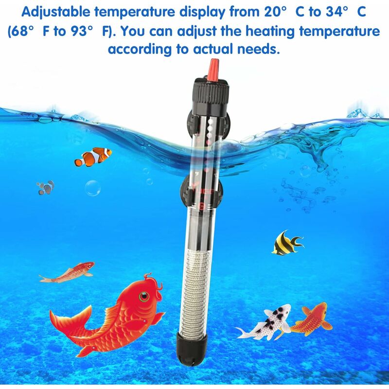 Acheter 100W 30L petit réservoir de poisson chauffe-eau et refroidisseur  Aquarium refroidisseur semi-conducteur Aquarium électronique