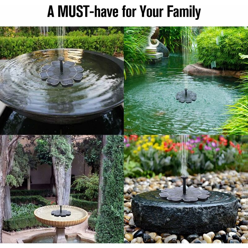 Jardin Fontaines pour bassins d'agrément Ankway Pompe Solaire pour