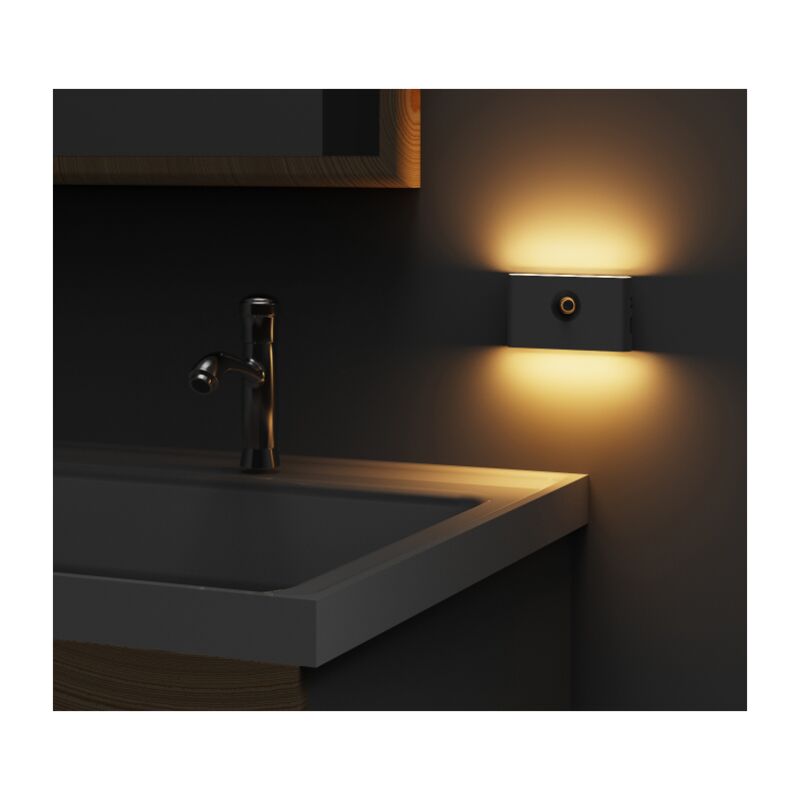 Lampe LED intelligente avec capteur de mouvement PIR, étanche, lumière de  nuit, pour salle de bain, WC, siège, cuvette, 8 couleurs - AliExpress