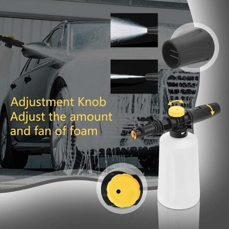 Accessoires de nettoyage de voiture - Lance de pulvérisation haute pression  - Réglable - Buse de pulvérisation Kärcher - Accessoires pour Kärcher k2 k3  k4 k5 K6 K7 : : Jardin