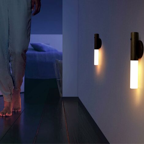 Siècle des Lumières LED avec détecteur de mouvement - Veilleuse sur batterie  - Lumière