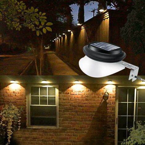 lampe solaire extérieur, IP65 100LM Éclairage de jardin Éclairage
