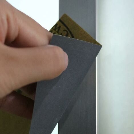 Kit de papier de verre. Papier abrasif ultrafin.17 types de  gravier:120/180/240/320/