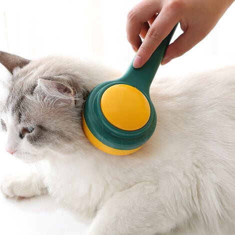 Brosse anti-poils pour chien de chat, brosse auto-nettoyante
