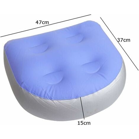 Coussin de spa gonflable doux pour le dos - Accessoire de spa