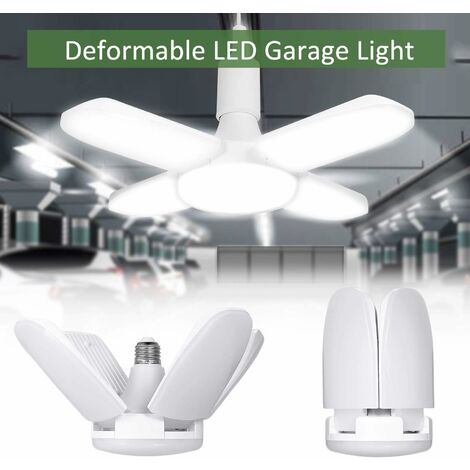 Lampe de garage LED lumineuse 15000LM - Éclairage LED déformable