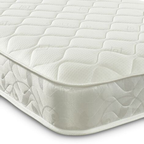 Starlight Beds Wellington 16cm Deep Wavy Design Memory foam and Spring Mattress, Small Single