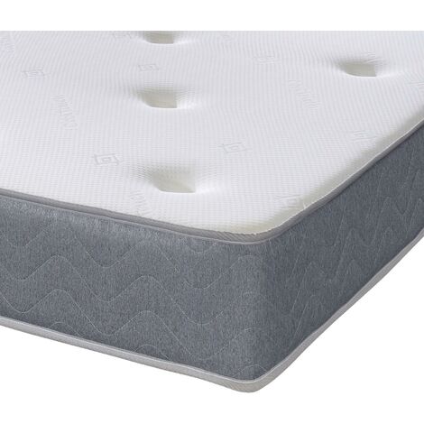 eXtreme Comfort EX-1323GREY Memory Foam Spring Grey Mattress 5ft King 150cmx200cm